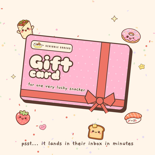 Scribble Snacks gift card