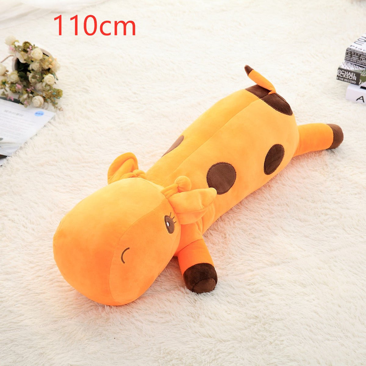 Giraffe plush toy - 0 - Scribble Snacks