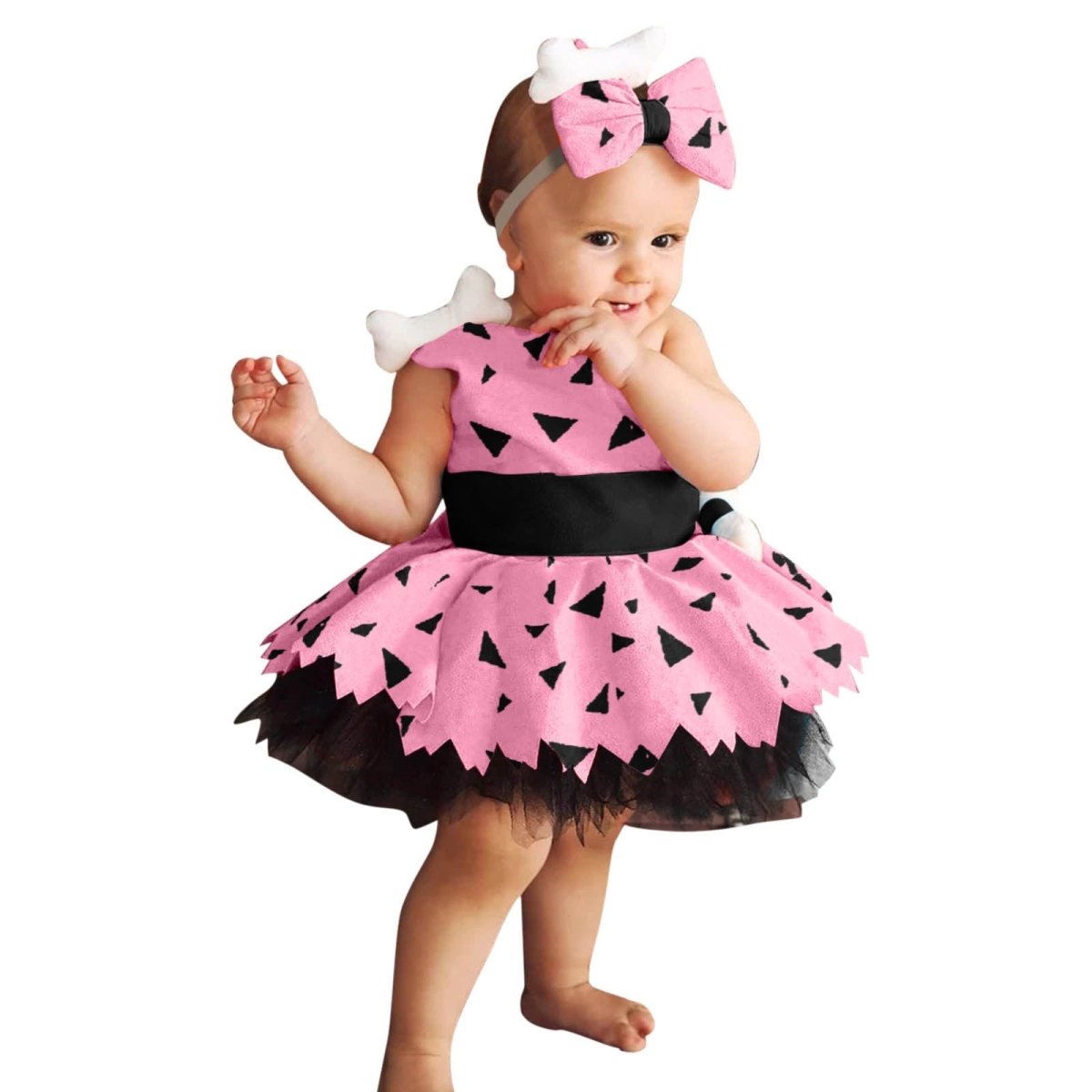 Girls Fashion Simple Halloween Mesh Costume Suit - 0 - Scribble Snacks