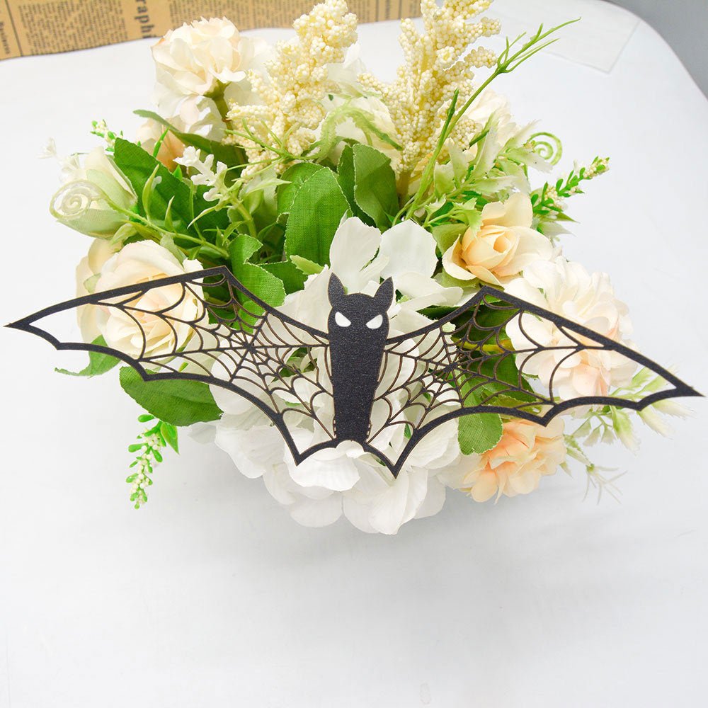 Halloween 3D Hollow Paper Bat Wall Stickers - 0 - Scribble Snacks