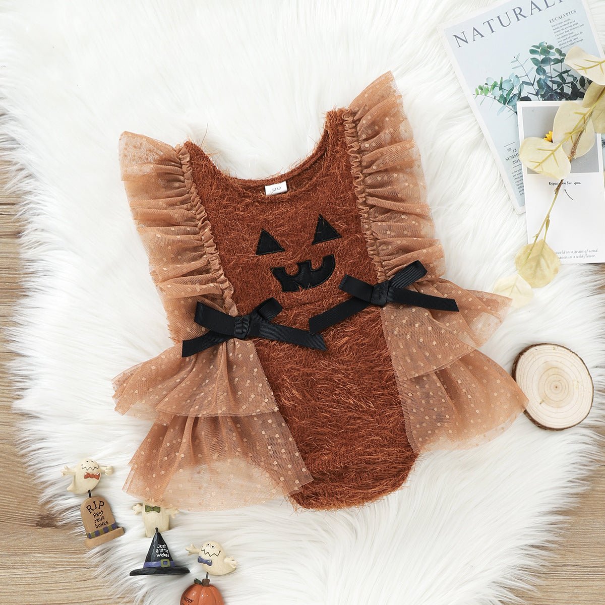 Halloween Baby Costume Triangle Rompers - 0 - Scribble Snacks