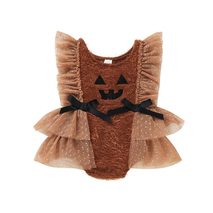 Halloween Baby Costume Triangle Rompers - 0 - Scribble Snacks