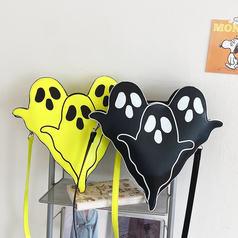 Halloween Bags Funny 3D Cartoon Ghost Cartoon Shoulder Bags Women Cute Cell Phone Purses Crossbody Bag - 4 - Scribble Snacks