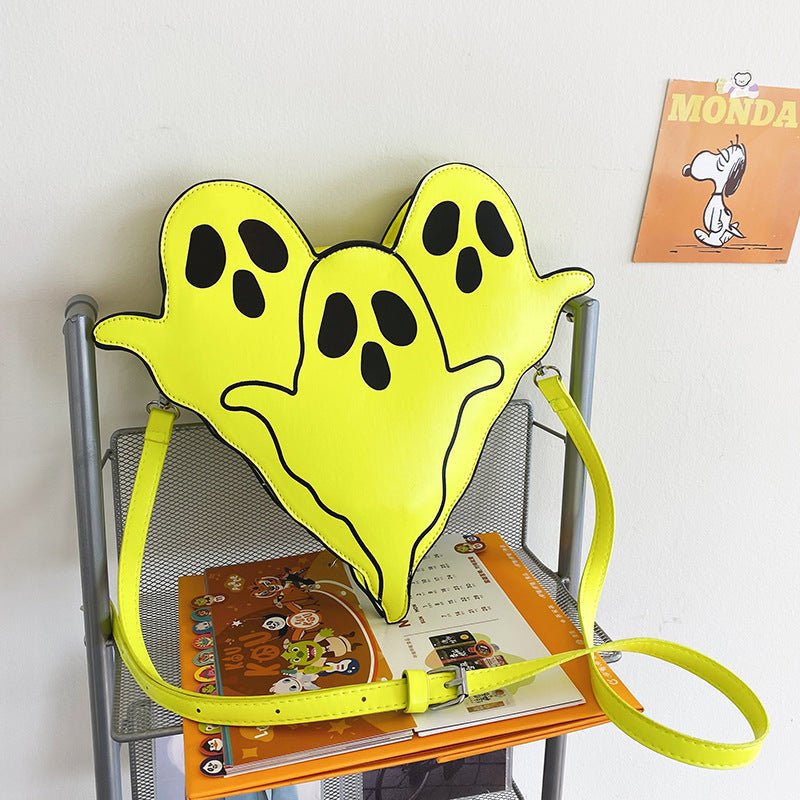 Halloween Bags Funny 3D Cartoon Ghost Cartoon Shoulder Bags Women Cute Cell Phone Purses Crossbody Bag - 4 - Scribble Snacks