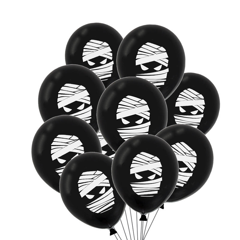 Halloween Balloon Decoration - 0 - Scribble Snacks