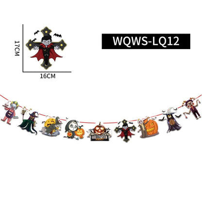 Halloween Banner Decorations Party Decoration - 0 - Scribble Snacks