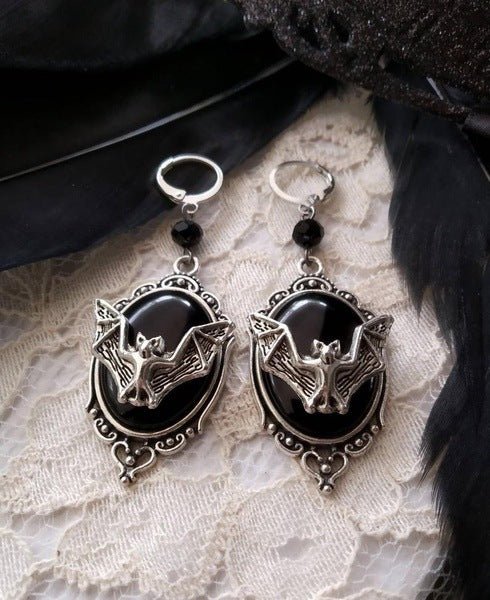 Halloween bat earrings - 0 - Scribble Snacks