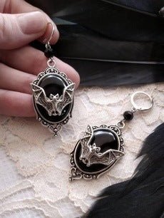 Halloween bat earrings - 0 - Scribble Snacks