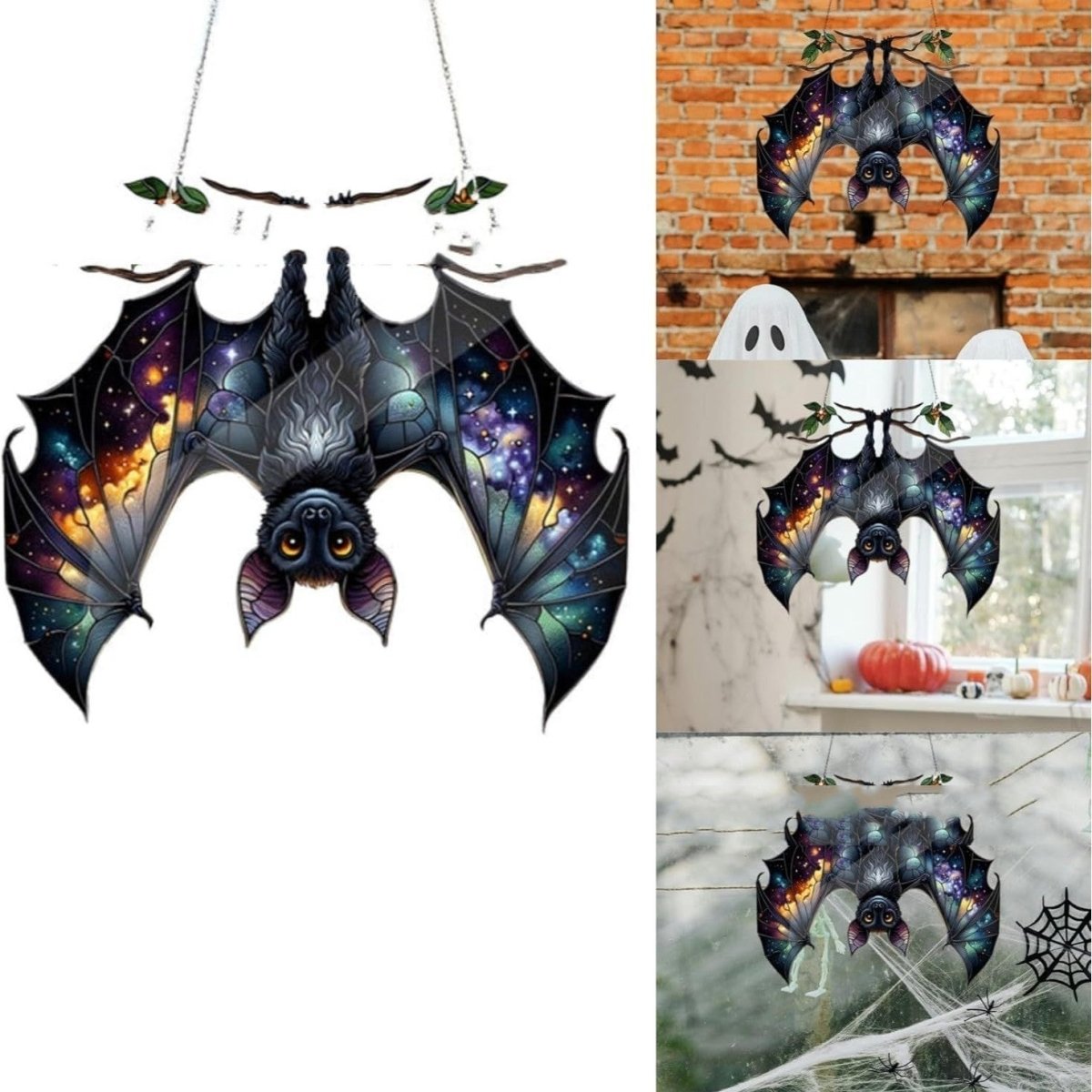 Halloween Bat Pendant Window Decoration - 0 - Scribble Snacks