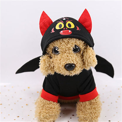 Halloween Bat Wings Pet Clothes - 0 - Scribble Snacks