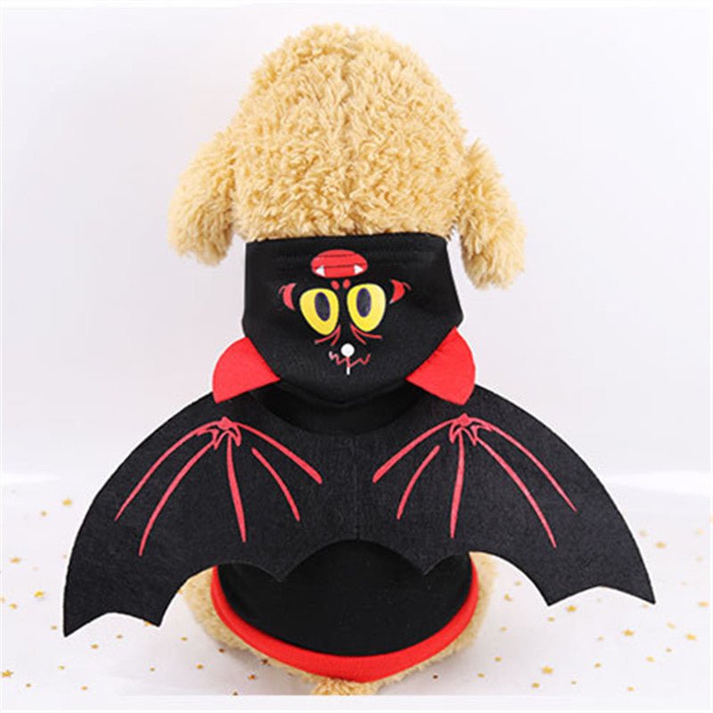 Halloween Bat Wings Pet Clothes - 0 - Scribble Snacks