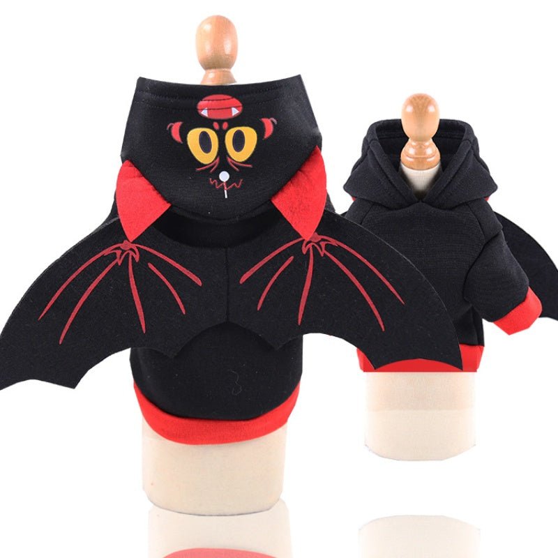 Halloween Bat Wings Pet Clothes - 0 - Scribble Snacks