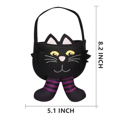 Halloween Black Cat Pumpkin Candy Bag Ghost Festival - 0 - Scribble Snacks