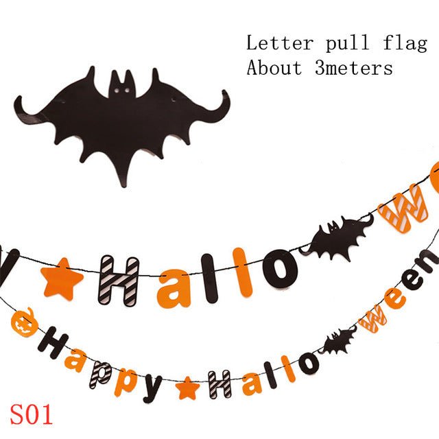 Halloween bunting - 0 - Scribble Snacks