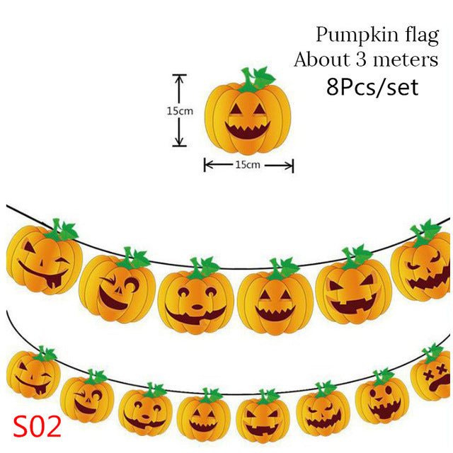 Halloween bunting - 0 - Scribble Snacks