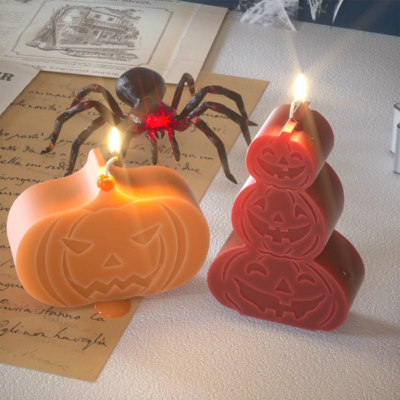 Halloween Candle Mould Ghost Pumpkin - 0 - Scribble Snacks