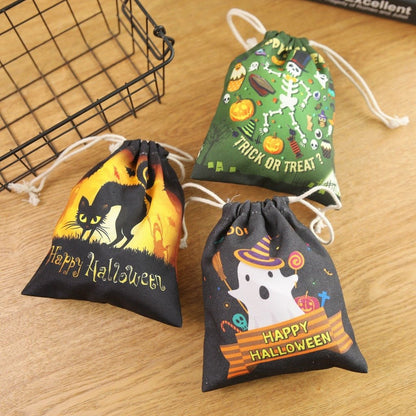 Halloween Candy Bag Drawstring - 0 - Scribble Snacks