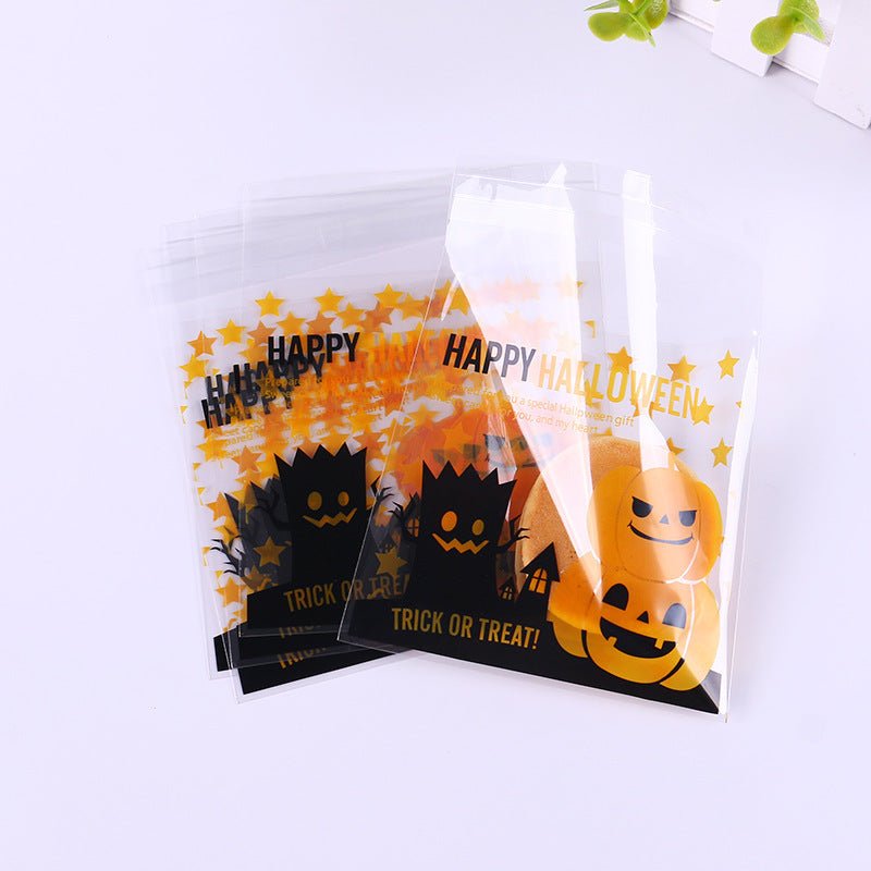 Halloween Candy Bag Opp Self Adhesive - 0 - Scribble Snacks