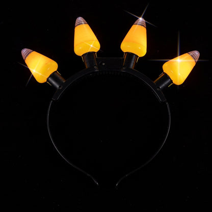 Halloween Candy Corn Ghost Festival Luminous Headband - 0 - Scribble Snacks