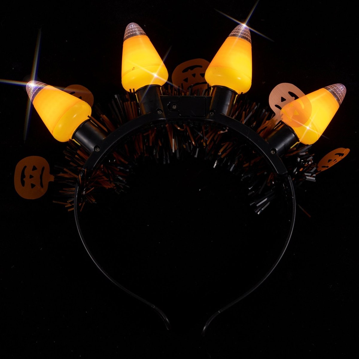 Halloween Candy Corn Ghost Festival Luminous Headband - 0 - Scribble Snacks