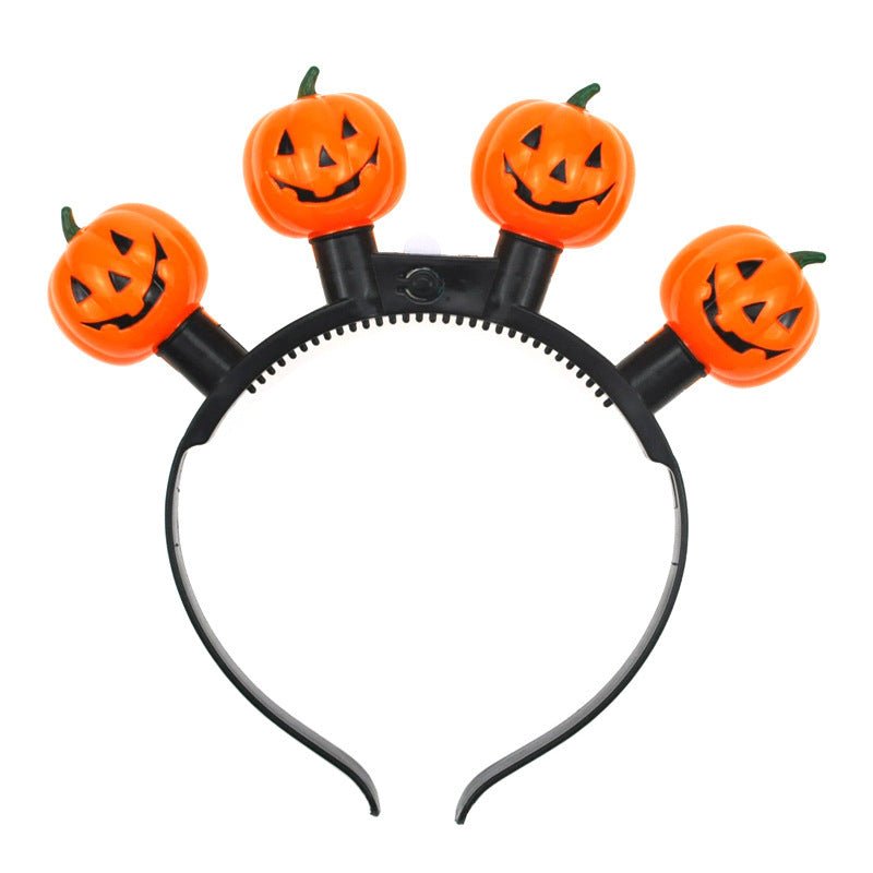 Halloween Candy Corn Ghost Festival Luminous Headband - 0 - Scribble Snacks