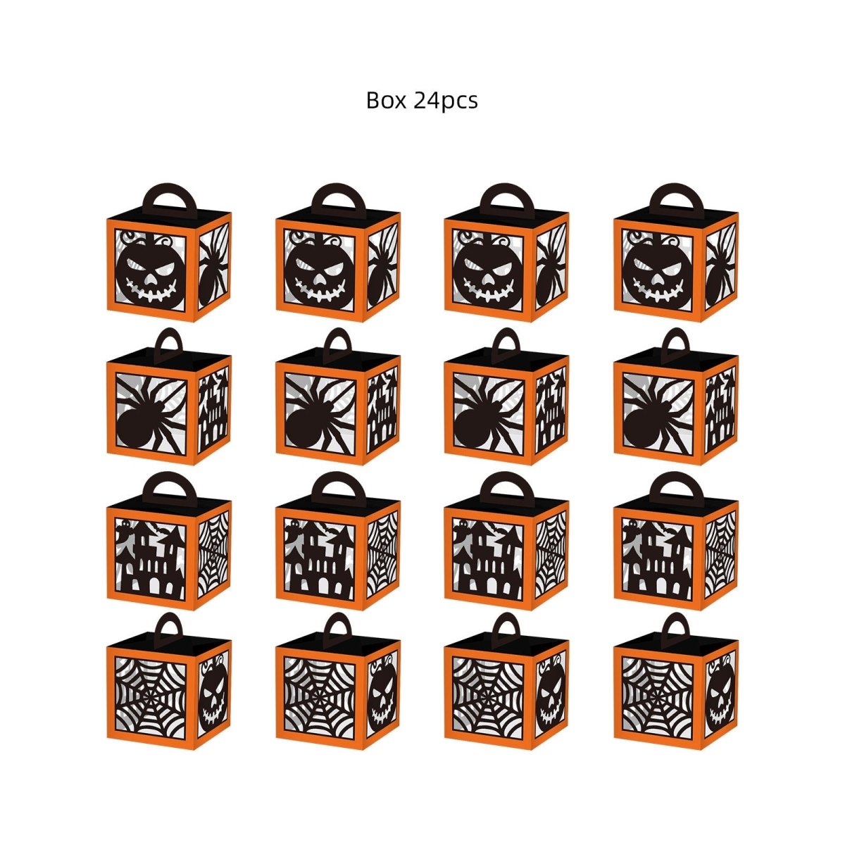 Halloween Candy Gift Box Holiday Party Supplies Decoration - 0 - Scribble Snacks