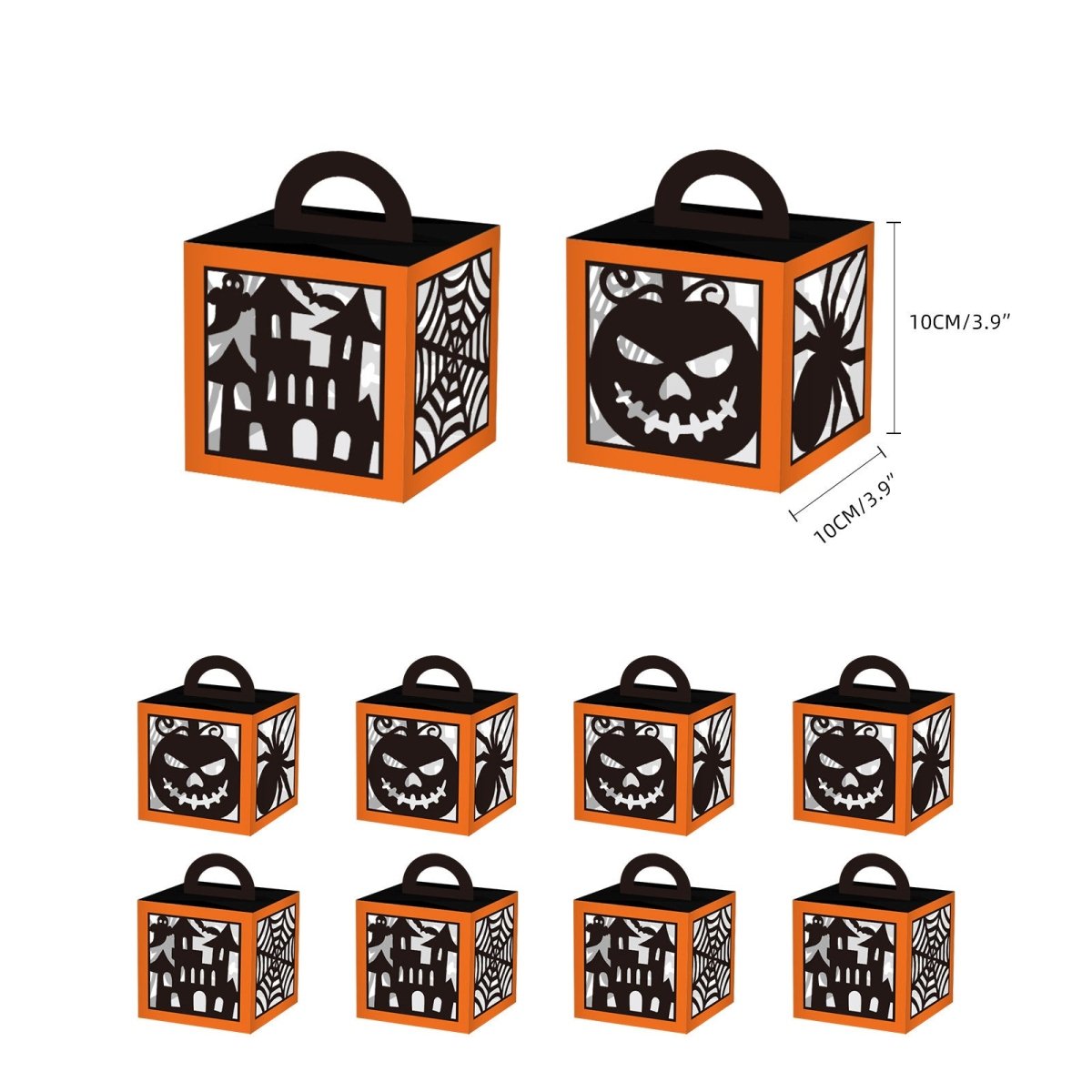 Halloween Candy Gift Box Holiday Party Supplies Decoration - 0 - Scribble Snacks