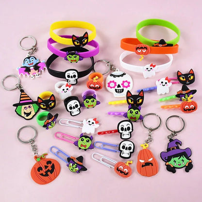 Halloween Candy Hair Accessories Set - Halloween - Clothing Accessories (Necklaces, Vampire Teeth, Pins, Headwear) - Scribble Snacks