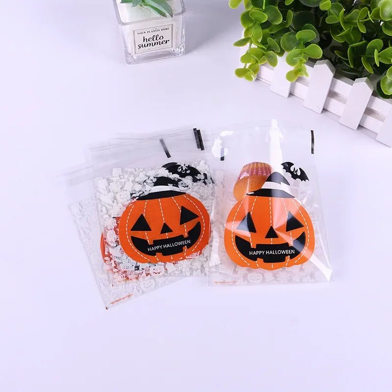 Halloween Candy Kids Snacks Bags - Halloween - Candy Buckets & Holders - Scribble Snacks