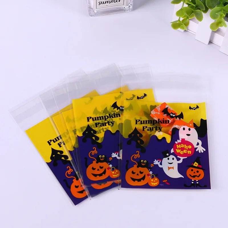 Halloween Candy Kids Snacks Bags - Halloween - Candy Buckets & Holders - Scribble Snacks