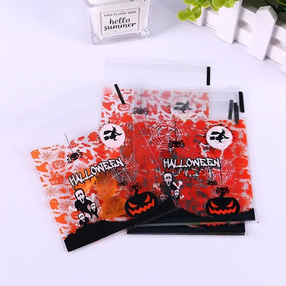 Halloween Candy Kids Snacks Bags - Halloween - Candy Buckets & Holders - Scribble Snacks