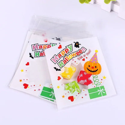 Halloween Candy Kids Snacks Bags - Halloween - Candy Buckets & Holders - Scribble Snacks