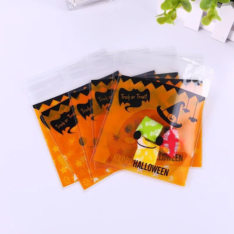 Halloween Candy Kids Snacks Bags - Halloween - Candy Buckets & Holders - Scribble Snacks