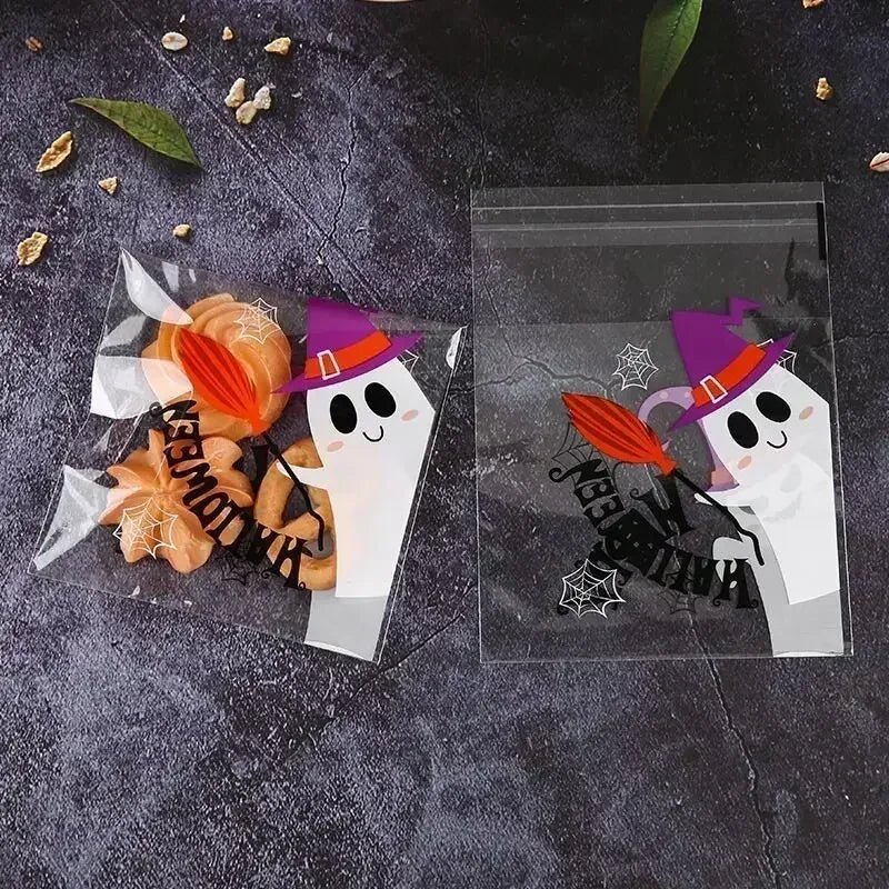 Halloween Candy Treat Bags - Halloween - Candy Buckets & Holders - Scribble Snacks