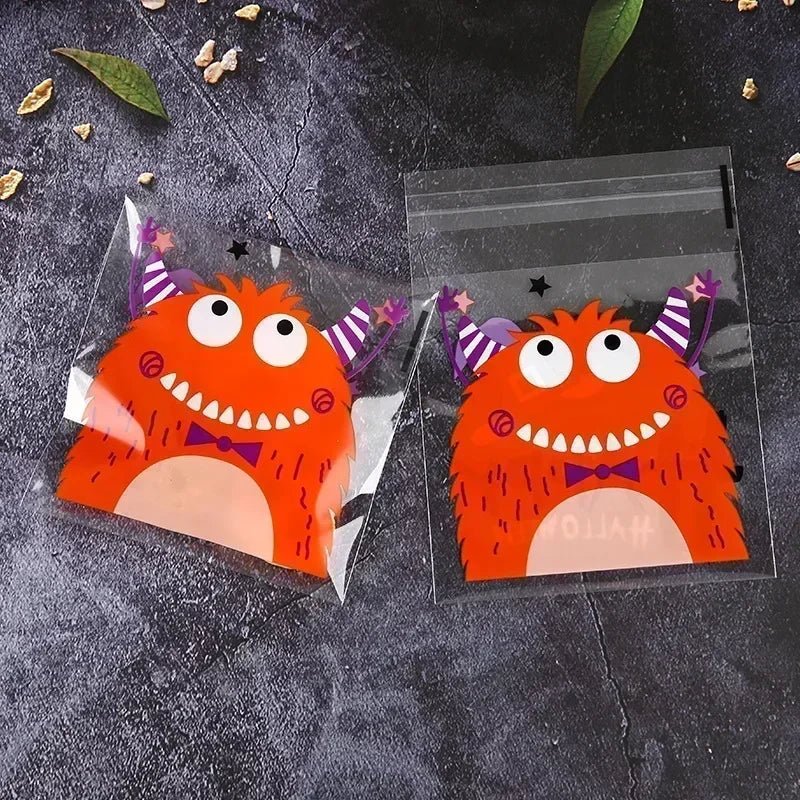 Halloween Candy Treat Bags - Halloween - Candy Buckets & Holders - Scribble Snacks