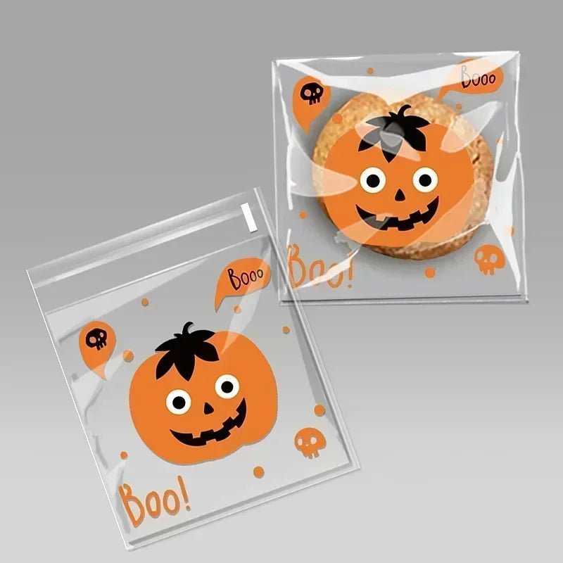 Halloween Candy Treat Bags - Halloween - Candy Buckets & Holders - Scribble Snacks