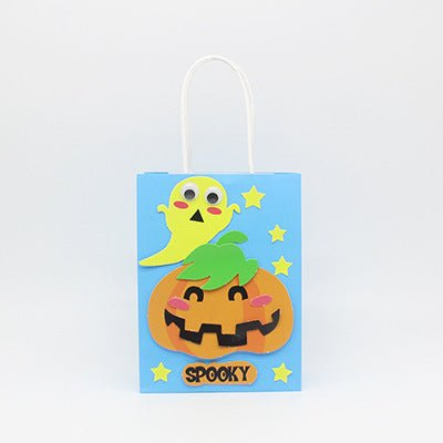 Halloween Cartoon DIY Begging Sugar Bag Handmade Material Bag - 0 - Scribble Snacks