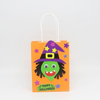 Halloween Cartoon DIY Begging Sugar Bag Handmade Material Bag - 0 - Scribble Snacks