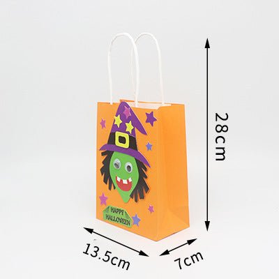 Halloween Cartoon DIY Begging Sugar Bag Handmade Material Bag - 0 - Scribble Snacks