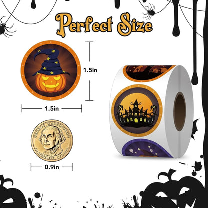 Halloween Cartoon Potion Stickers - Halloween - Stickers & Labels (including Scrapbooking, Wall Decals) - Scribble Snacks