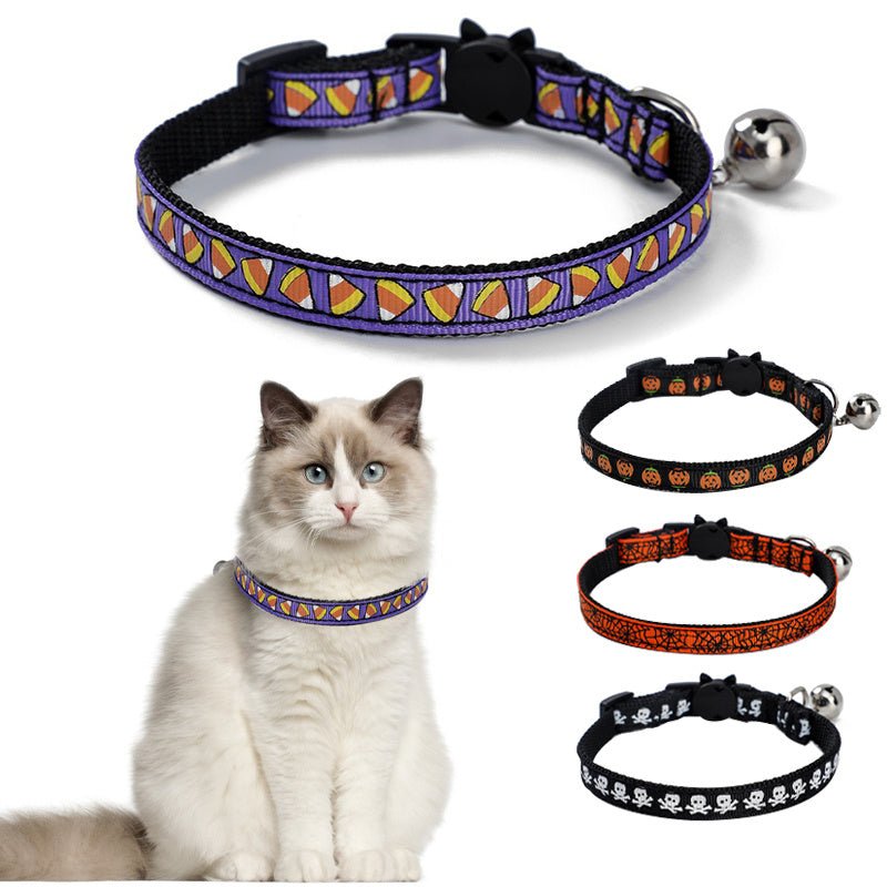 Halloween Cat Collar Puppy Collar Pet Supplies - 0 - Scribble Snacks