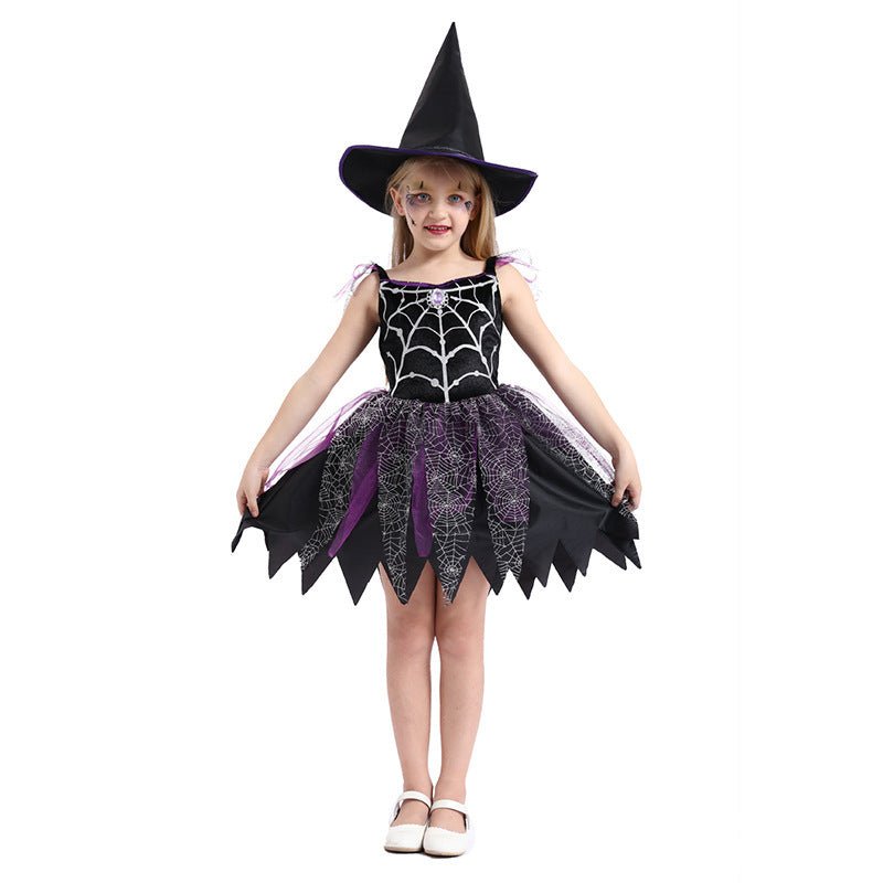 Halloween Children Witch Costume - 0 - Scribble Snacks