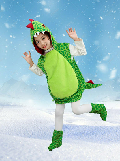 Halloween Children's Clothing Dinosaur Clothes Suit Children's Cute Clothing Kindergarten Cartoon Performance Boys And Girls - 0 - Scribble Snacks