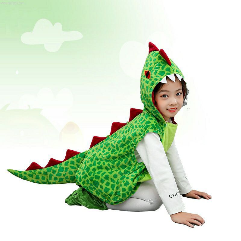 Halloween Children's Clothing Dinosaur Clothes Suit Children's Cute Clothing Kindergarten Cartoon Performance Boys And Girls - 0 - Scribble Snacks