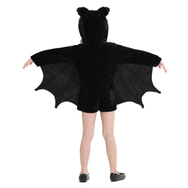 Halloween Children's Costume Black Bat Cosplay Costumes - 0 - Scribble Snacks