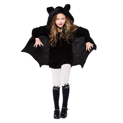 Halloween Children's Costume Black Bat Cosplay Costumes - 0 - Scribble Snacks