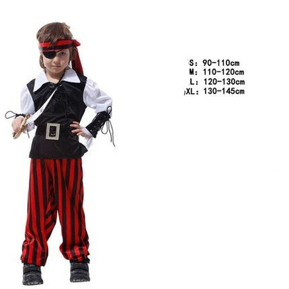 Halloween children's pirate costume - 0 - Scribble Snacks