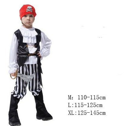 Halloween children's pirate costume - 0 - Scribble Snacks