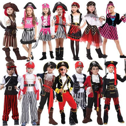 Halloween children's pirate costume - 0 - Scribble Snacks