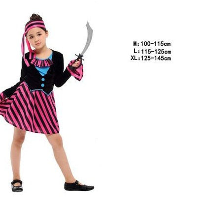 Halloween children's pirate costume - 0 - Scribble Snacks